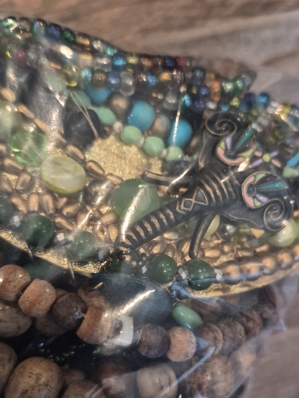 Broken Bohemian Beauties, Craft Jewelry, 1 Pound 2.6 Ounces - Picture 8 of 10